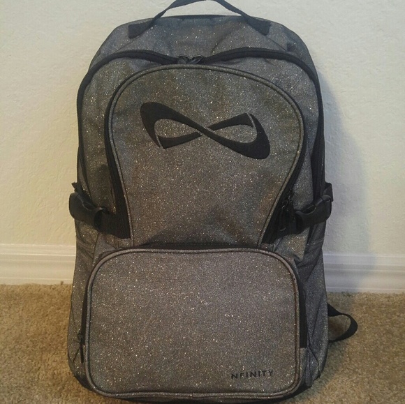nfinity black sparkle backpack